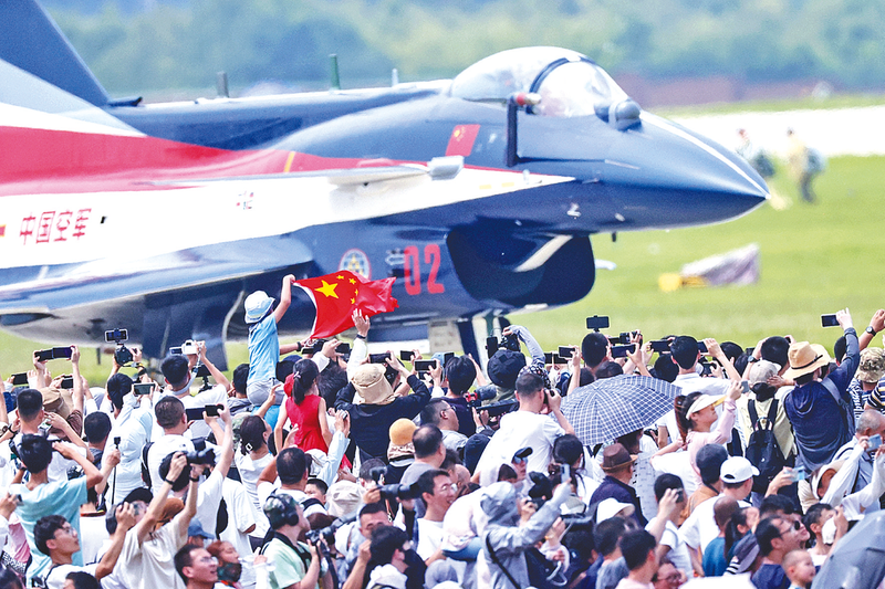 男人操女人鸡的网站。长春航空展迎来首个公众日